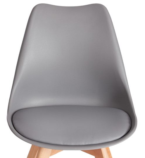 Обеденный стул TULIP (mod. 73-1) 47,5х55х80 серый арт.20221 в Чите - изображение 5