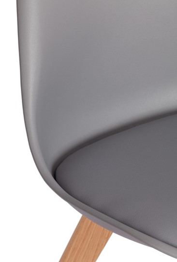 Обеденный стул TULIP (mod. 73-1) 47,5х55х80 серый арт.20221 в Чите - изображение 6