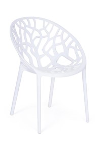 Кресло кухонное BUSH (mod.017) пластик 60*58,5*80 белый, арт.11725 в Чите