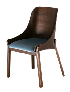Обеденный стул ГринТри Моган с каркасом цвета Венге 310 в Чите