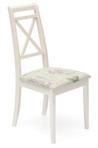 Кухонный стул Picasso (PC-SC) 45х53х97 ivory white (слоновая кость 2-5), Ткань Прованс № 13 арт.12485 в Чите
