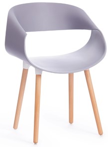 Обеденный стул QXX (mod. C1058) 54х56х78 серый 024 /натуральный арт.15194 в Чите