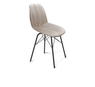 Обеденный стул SHT-ST29-С1 / SHT-S64 (лунный камень/черный муар) в Чите - предосмотр