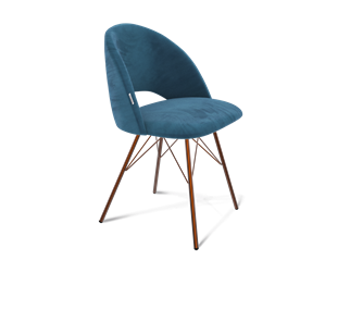 Обеденный стул SHT-ST34 / SHT-S37 (тихий океан/медный металлик) в Чите