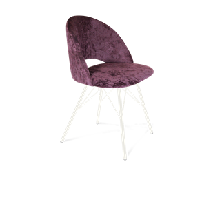 Обеденный стул SHT-ST34 / SHT-S37 (вишневый джем/белый муар) в Чите
