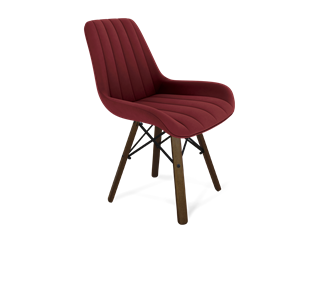 Обеденный стул SHT-ST37 / SHT-S70 (рубиновое вино/темный орех/черный муар) в Чите
