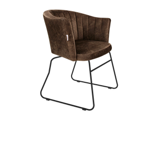 Обеденный стул SHT-ST42-1 / SHT-S167 (кофейный трюфель/черный муар) в Чите