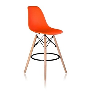 Барный стул DSL 110 Wood bar (оранжевый) в Чите - предосмотр