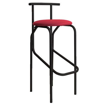 Барный стул Jola black, кожзам V в Чите - изображение