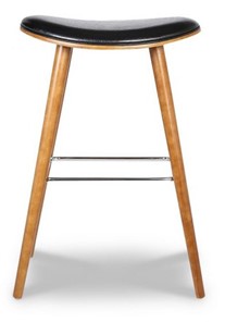 Полубарный стул JY1730-65 черный в Чите