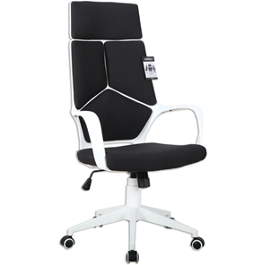 Офисное кресло Brabix Premium Prime EX-515 (пластик белый, ткань, черное) 531812 в Чите