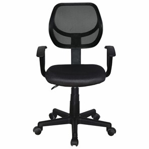 Кресло компьютерное Brabix Flip MG-305 (ткань TW, серое/черное) 531951 в Чите