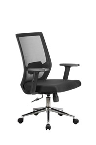 Кресло компьютерное Riva Chair 851E (Черный) в Чите