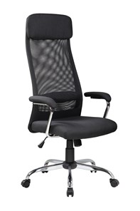 Кресло Riva Chair 8206 HX (Черный/черный) в Чите