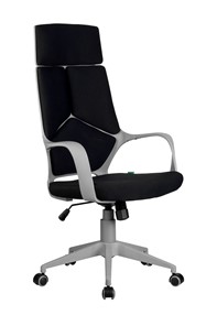 Кресло Riva Chair 8989 (Черный/серый) в Чите