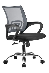 Кресло компьютерное Riva Chair 8085 JE (Серый) в Чите