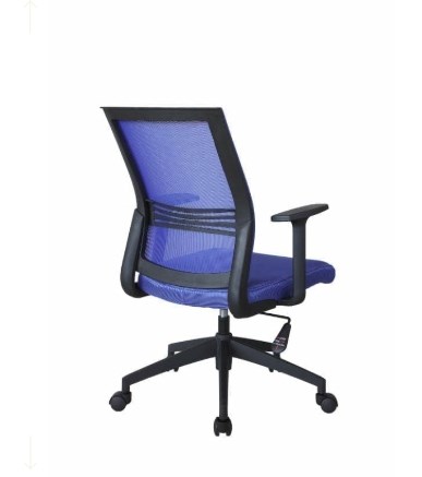 Кресло компьютерное Riva Chair 668, Цвет синий в Чите - изображение 1