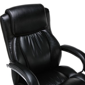 Кресло Brabix Premium Status HD-003 (рециклированная кожа, хром, черное) 531821 в Чите - предосмотр 4