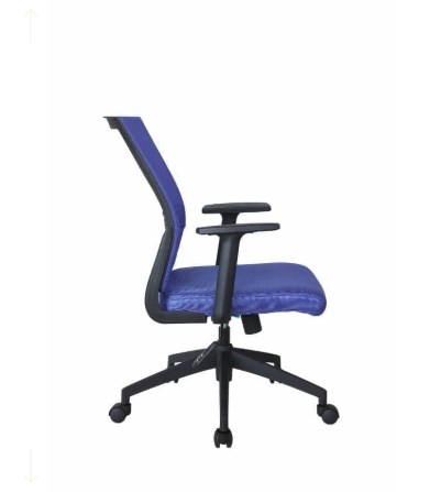 Кресло компьютерное Riva Chair 668, Цвет синий в Чите - изображение 3