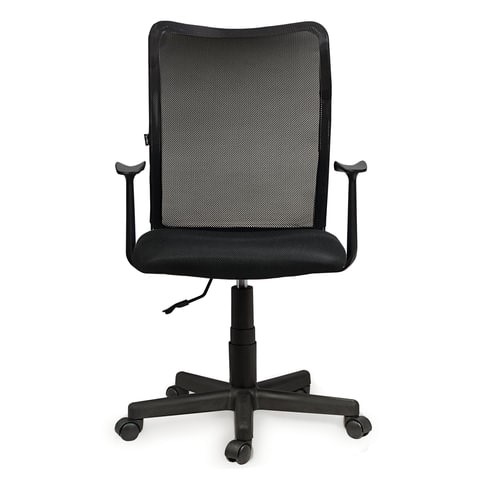 Кресло офисное Brabix Spring MG-307 (с подлокотниками, черное TW) в Чите - изображение 2
