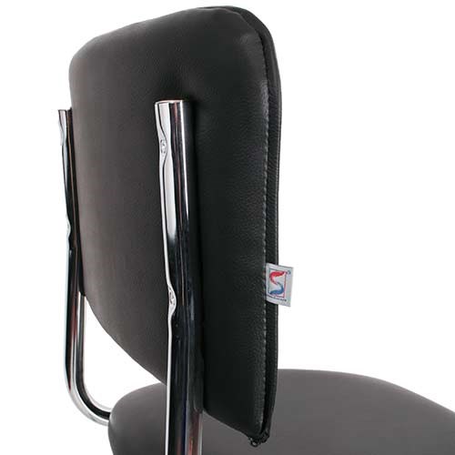 Офисный стул Sylwia chrome P100, кож/зам V4 в Чите - изображение 4