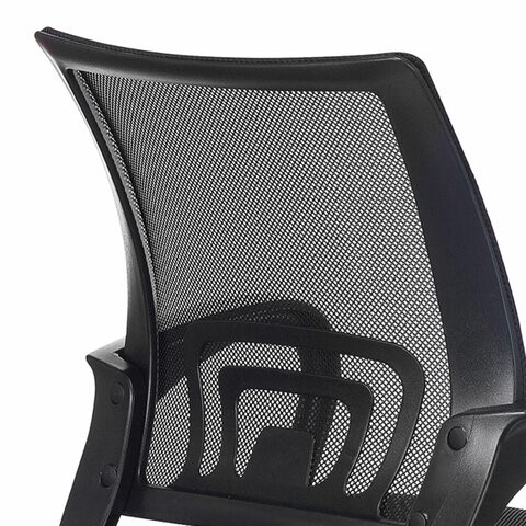 Кресло офисное Brabix Fly MG-396 (с подлокотниками, сетка, черное) 532083 в Чите - изображение 6