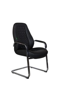 Кресло компьютерное Riva Chair F385 (Черный) в Чите