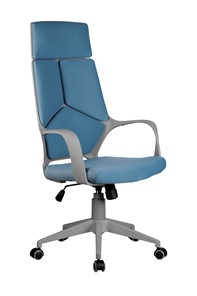 Офисное кресло Riva Chair 8989 (Синий/серый) в Чите