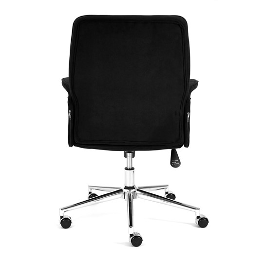 Компьютерное кресло YORK флок, черный, арт.13559 в Чите - изображение 4