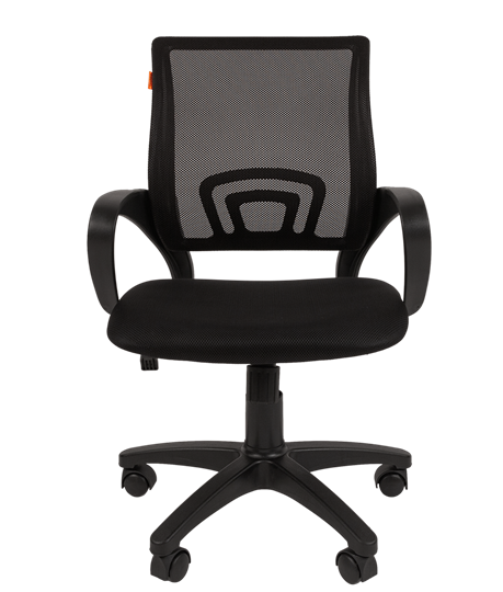 Кресло офисное CHAIRMAN 696 black Сетчатый акрил DW62 черный в Чите - изображение 1