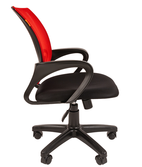 Компьютерное кресло CHAIRMAN 696 black Сетчатый акрил DW69 красный в Чите - изображение 1