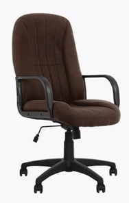 Кресло для офиса CLASSIC (PL64) ткань CAGLIARI коричневый в Чите