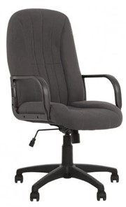 Кресло для офиса CLASSIC (PL64) ткань CAGLIARI серый С38 в Чите