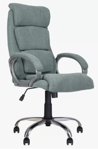 Кресло для офиса DELTA (CHR68) ткань SORO 34 в Чите