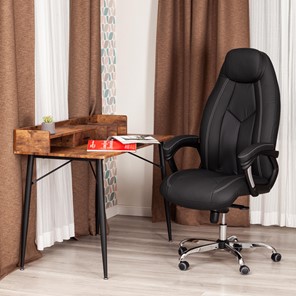 Офисное кресло BOSS Lux, кож/зам, черный, арт.21151 в Чите - предосмотр 12