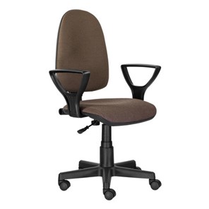 Офисное кресло Brabix Prestige Ergo MG-311 (регулируемая эргономичная спинка, ткань, коричневое) 531875 в Чите