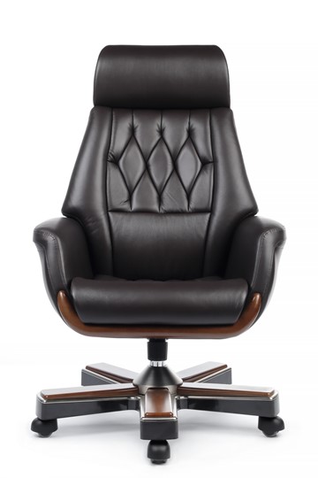 Офисное кресло Byron (YS1505A), коричневый в Чите - изображение 4