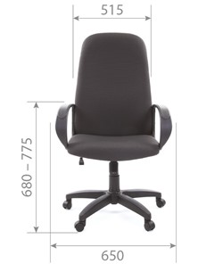 Офисное кресло CHAIRMAN 279 JP15-2, цвет черный в Чите - предосмотр 4
