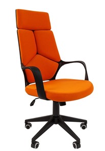 Кресло компьютерное CHAIRMAN 525, оранжевое в Чите