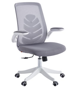 Кресло компьютерное CHAIRMAN 565, сетчатый акрил серый / полиэстер серый в Чите