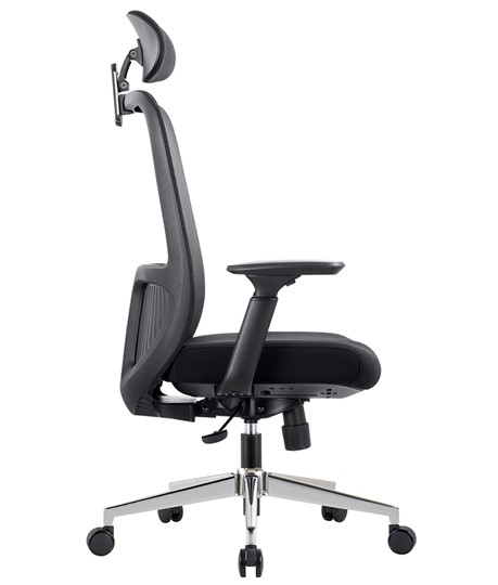 Кресло компьютерное CHAIRMAN 581 Сетчатый акрил черный / Полиэстер черный в Чите - изображение 2