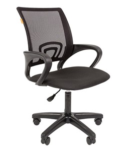 Офисное кресло CHAIRMAN 696 black LT, черный в Чите