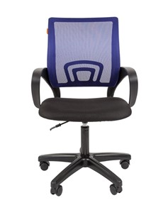 Офисное кресло CHAIRMAN 696 black LT, синий в Чите - предосмотр 1