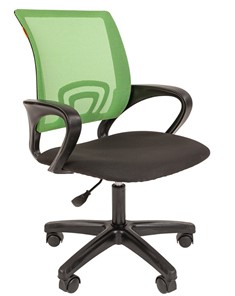 Кресло CHAIRMAN 696 black LT, зеленое в Чите