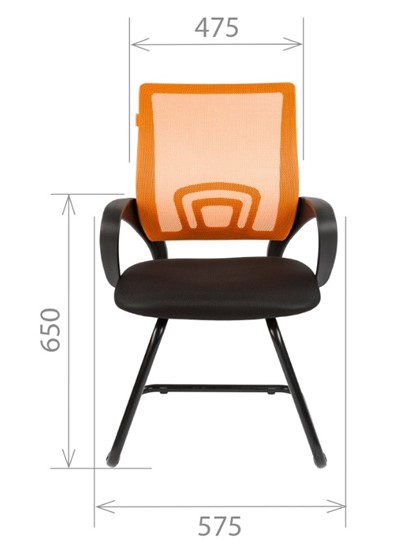 Кресло CHAIRMAN 696V, TW-01, цвет черный в Чите - изображение 2