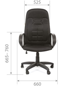 Офисное кресло CHAIRMAN 727 TW 12, цвет серый в Чите - предосмотр 4