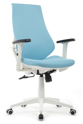 Кресло офисное Design CX1361М, Голубой в Чите - изображение