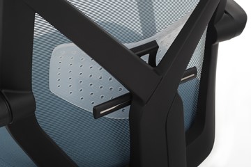 Кресло компьютерное Design OLIVER W-203 AC, Синий в Чите - предосмотр 5