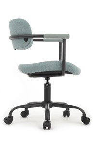 Кресло компьютерное Design W-231, Голубой в Чите - предосмотр 1