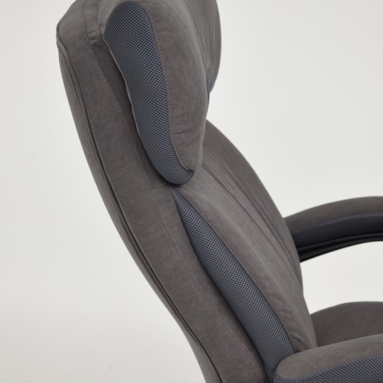 Компьютерное кресло DUKE флок/ткань, серый/серый, 29/TW-12 арт.14039 в Чите - изображение 10